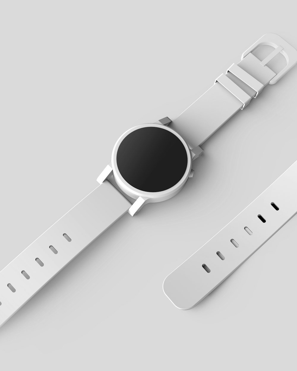 Montre Minimal Blanche