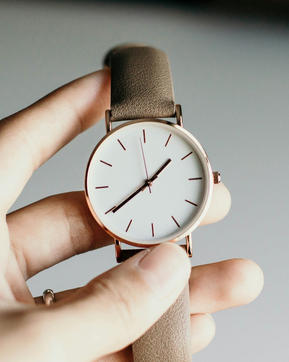 Montre Cuir Classique