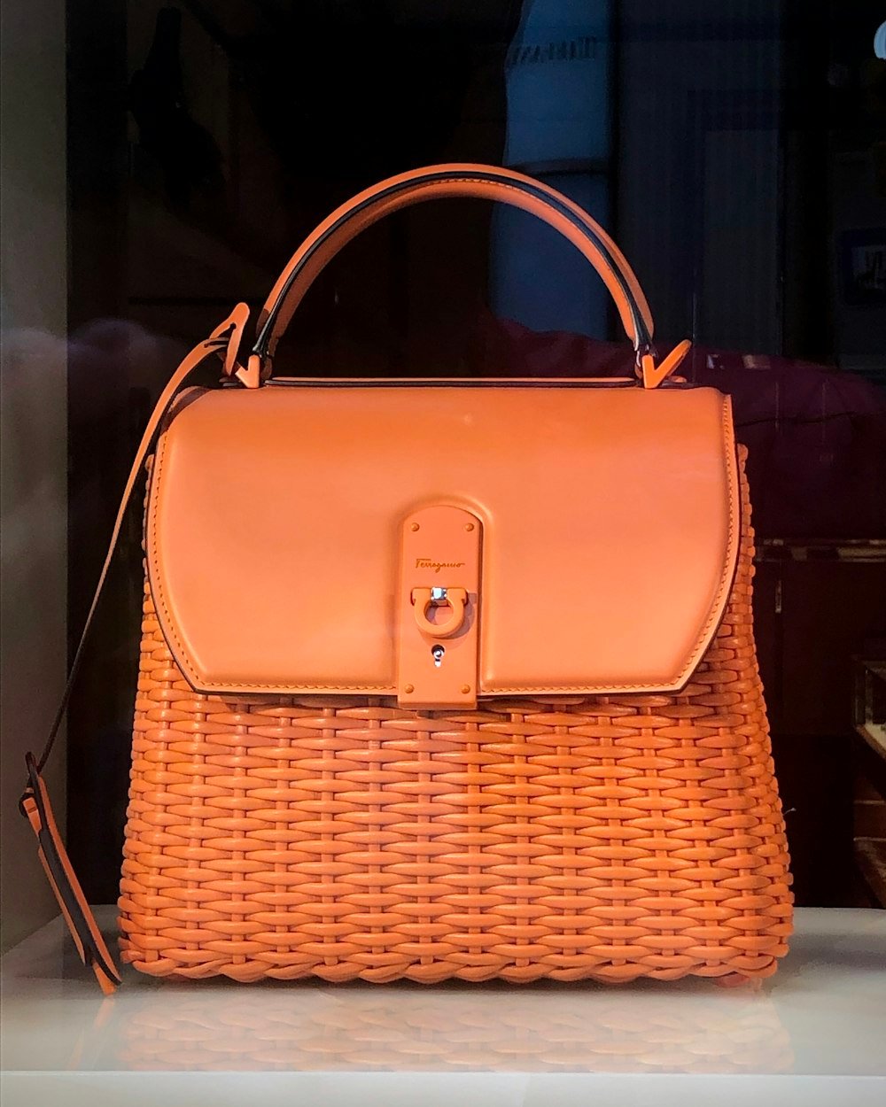 Sac Panier Cuir